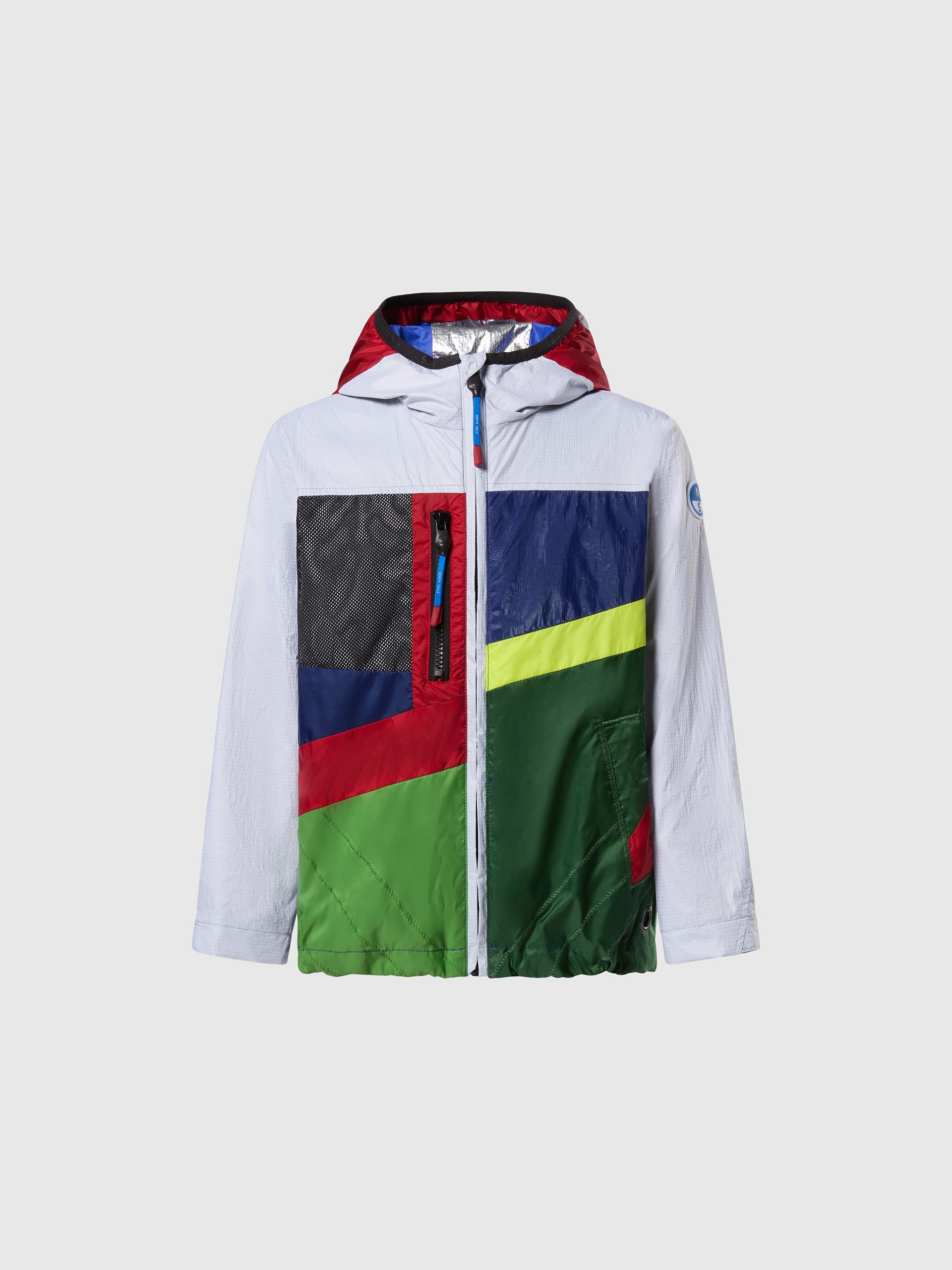 North Sails - Giacca Upcycled color block