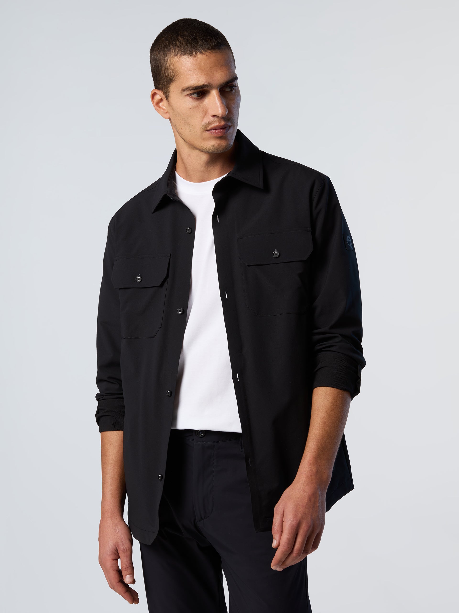 North Sails - Overshirt in piquet tecnico