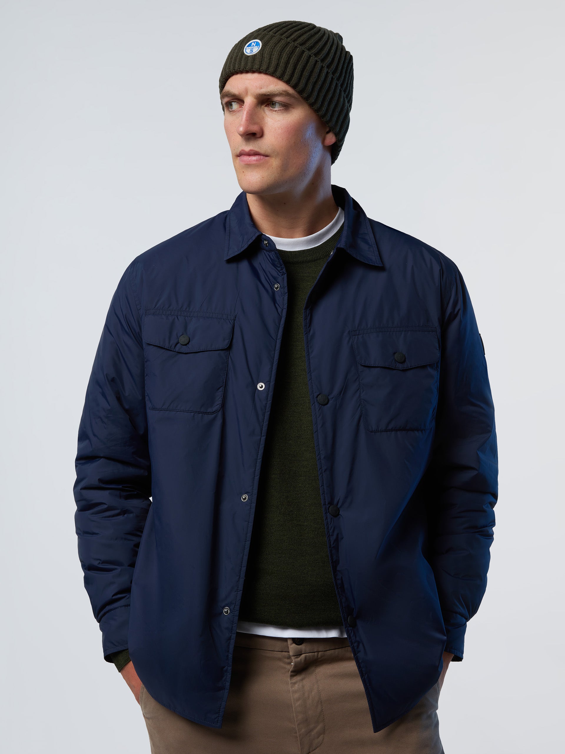 North Sails - Overshirt in nylon riciclato
