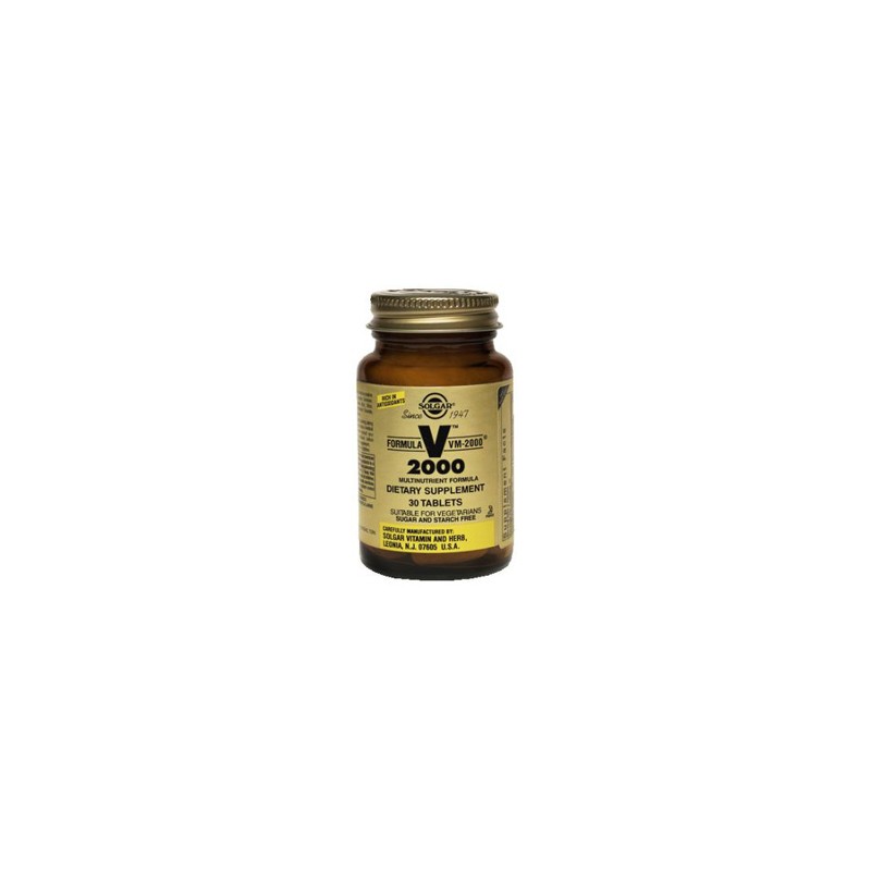 Solgar - Solgar Vm 2000 Supplement Integratore con minerali 60 Tavolette