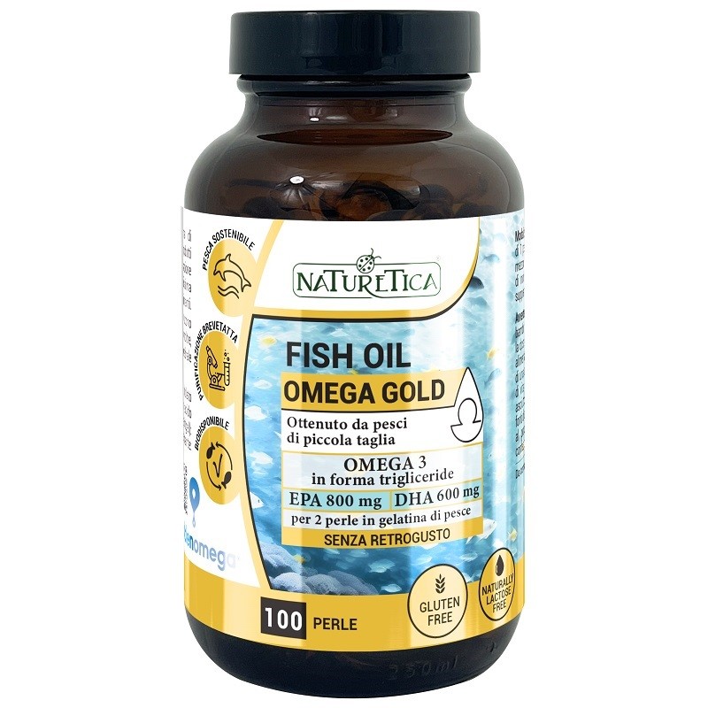 Naturetica - Naturetica Bielli Fish Oil Omega Gold 100 Perle