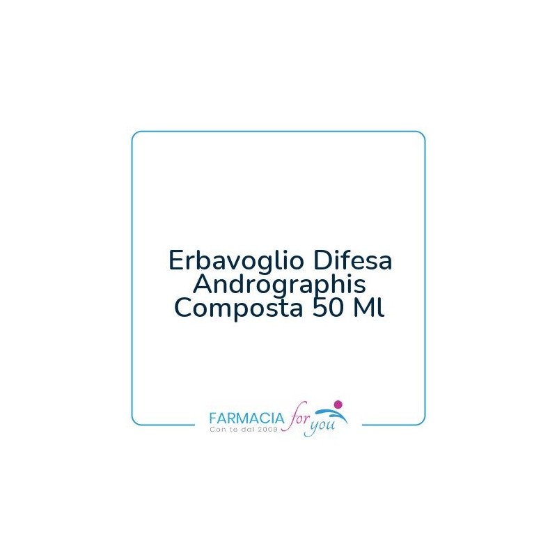 Erbavoglio Production - Erbavoglio Difesa Andrographis Composta 50 Ml