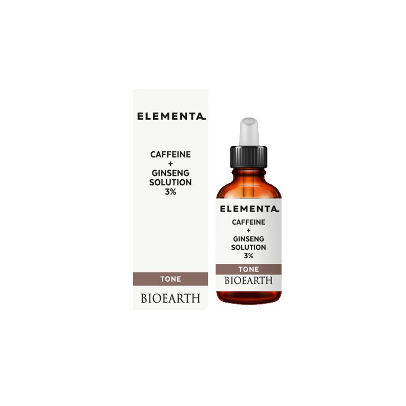 Bioearth International - Bioearth Elementa Caffeine + Ginseng Solution 3% Tone 15 Ml