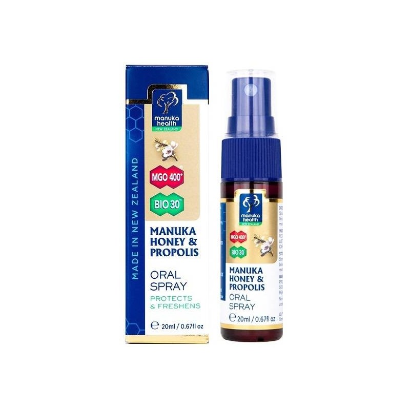 Manuka Health New Zealand ltd - Manuka Health New Zealand Spray Gola Con Miele Di Manuka E Propoli 20 Ml
