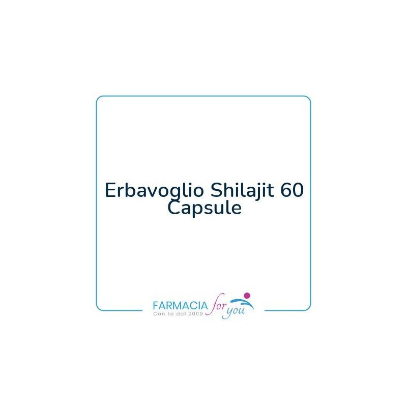 Erbavoglio Production - Erbavoglio Shilajit 60 Capsule