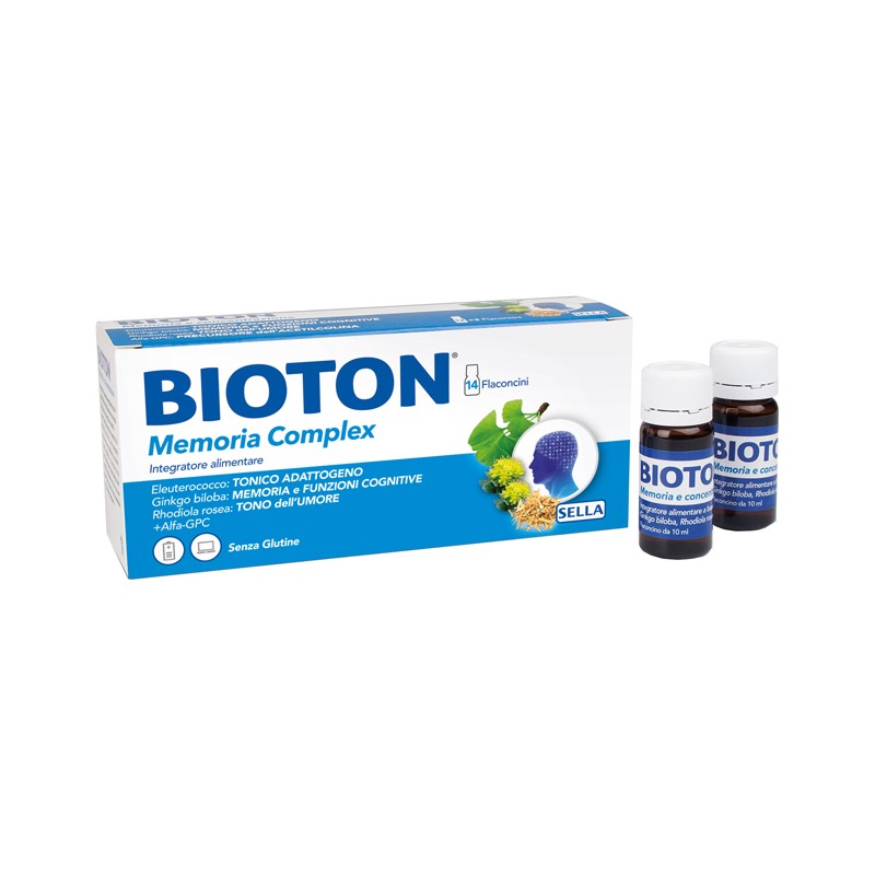 Sella - Sella Bioton Memoria Complex 14 Flaconcini Da 10 Ml