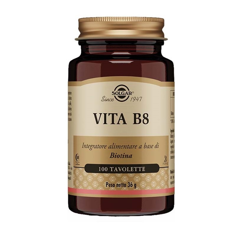 Solgar - Solgar It. Multinutrient Vita B8 100 Tavolette
