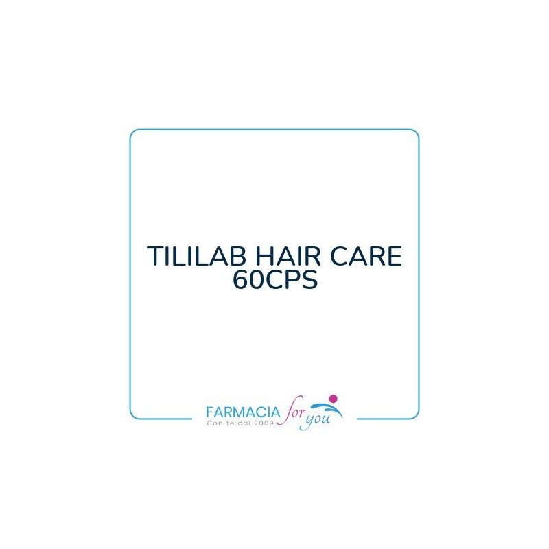 Tilab srl - TILILAB HAIR CARE 60CPS