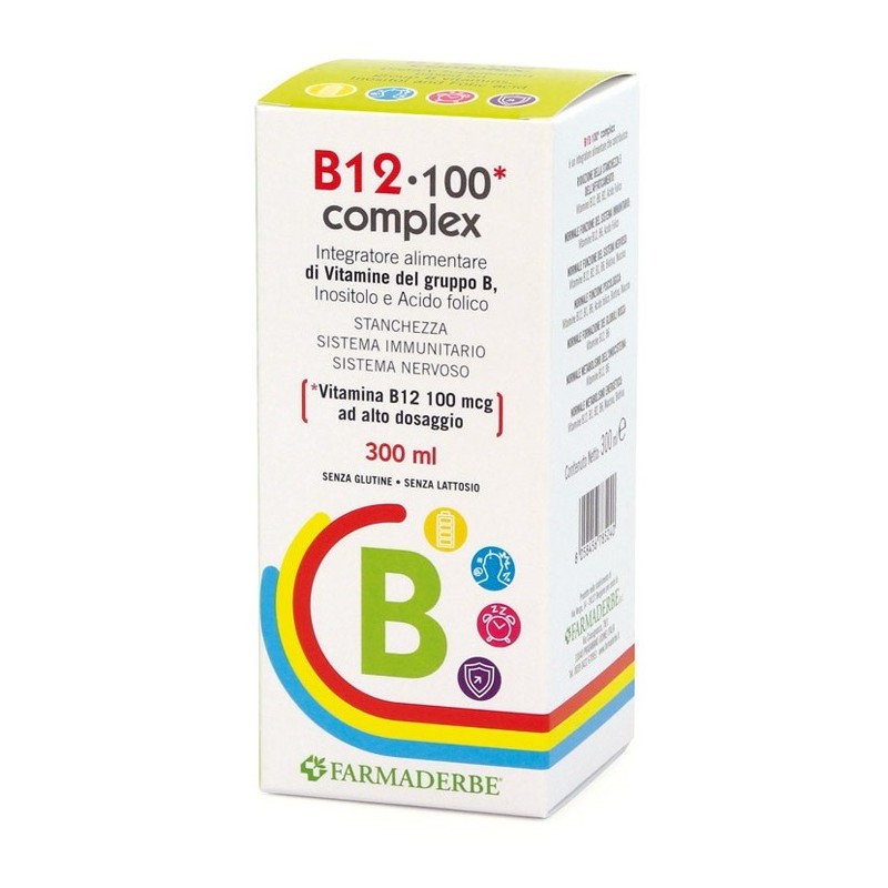 Farmaderbe - Farmaderbe B12 100 Complex 300 Ml