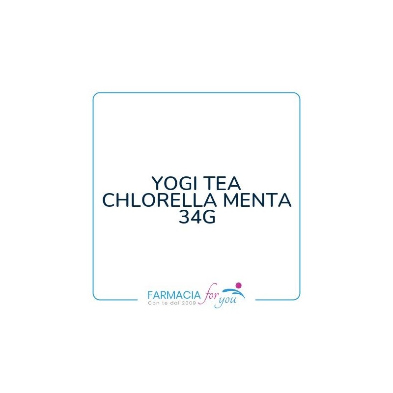 Yogi Tea gmbh - YOGI TEA CHLORELLA MENTA 34G