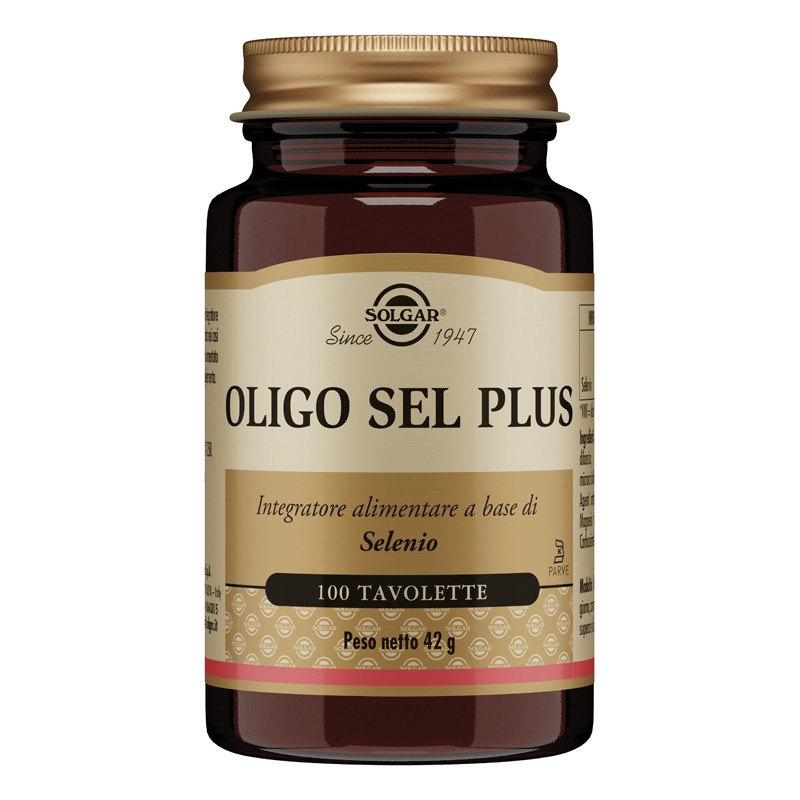 Solgar - Solgar It. Multinutrient Oligo Sel Plus 100 Tavolette