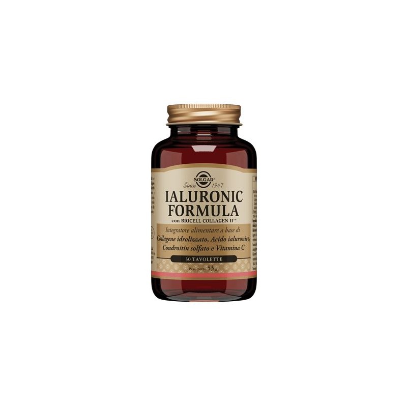 Solgar - Solgar It. Multinutrient Ialuronic Formula 30 Tavolette