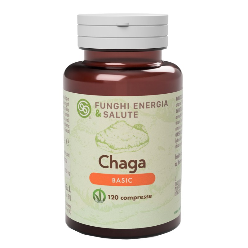 Funghi Energia&salute - Funghi Energia&salute Chaga Basic 120 Compresse