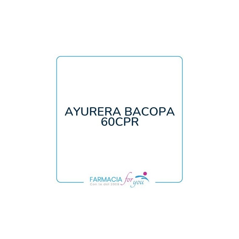 Bliss Ayurveda Italy - AYURERA BACOPA 60CPR