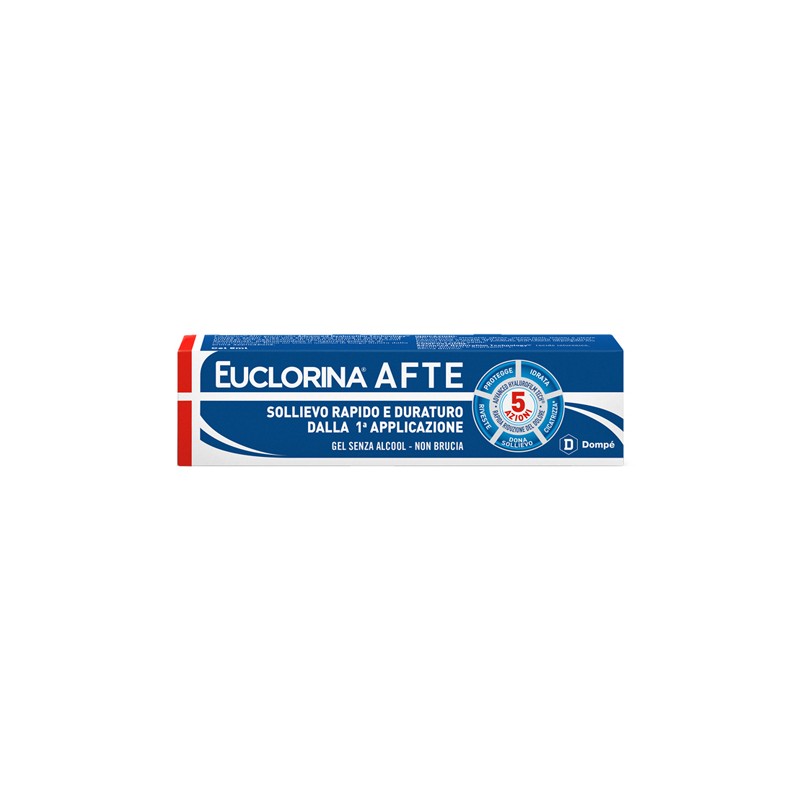 Dompe' Farmaceutici - EUCLORINA AFTE GEL 8ML