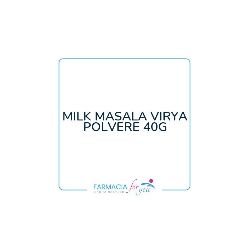 Virya 2 Erborist. Ingrosso - MILK MASALA VIRYA POLVERE 40G
