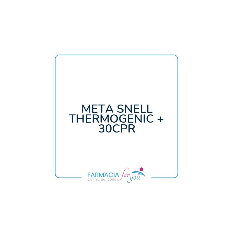 Naturetica Bielli - META SNELL THERMOGENIC + 30CPR