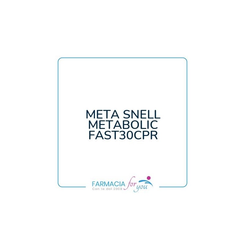 Naturetica Bielli - META SNELL METABOLIC FAST30CPR