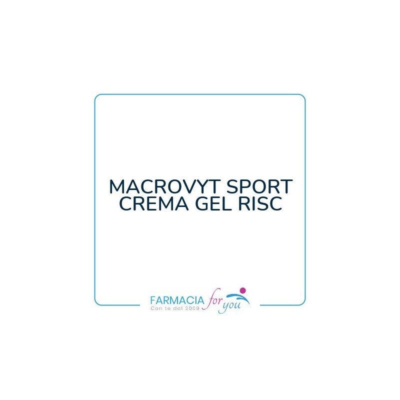 Alta Natura-inalme - MACROVYT SPORT CREMA GEL RISC