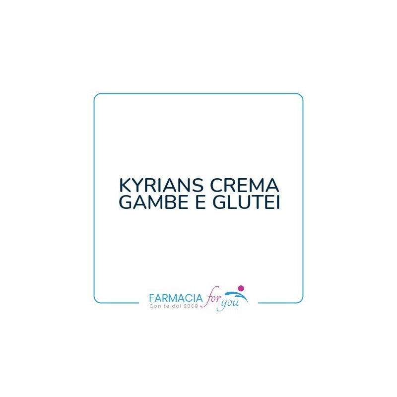 Alta Natura-inalme - KYRIANS CREMA GAMBE E GLUTEI