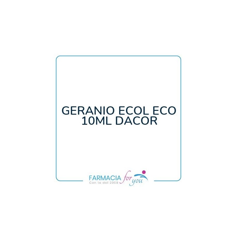 Herboris Orientis Dacor - GERANIO ECOL ECO 10ML DACOR