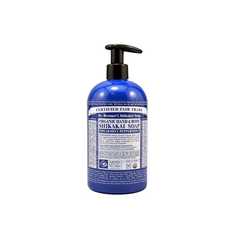 Dr. Bronner's Deutschland Gmbh - Dr. Bronner's Deutschland Gmbh Dr Bronner's Organic Sugar Soap Peppermint 355 Ml