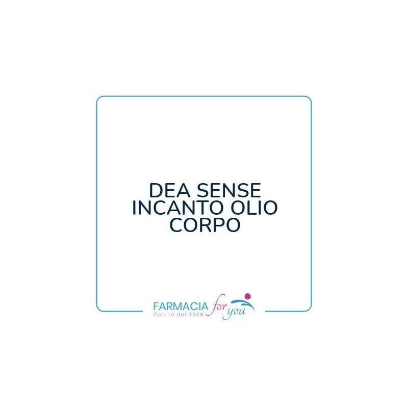 Alta Natura-inalme - DEA SENSE INCANTO OLIO CORPO