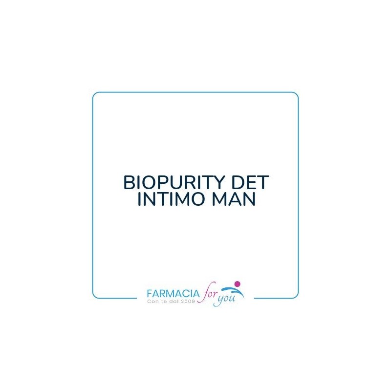 Montalto  Di Giuseppe M. - BIOPURITY DET INTIMO MAN