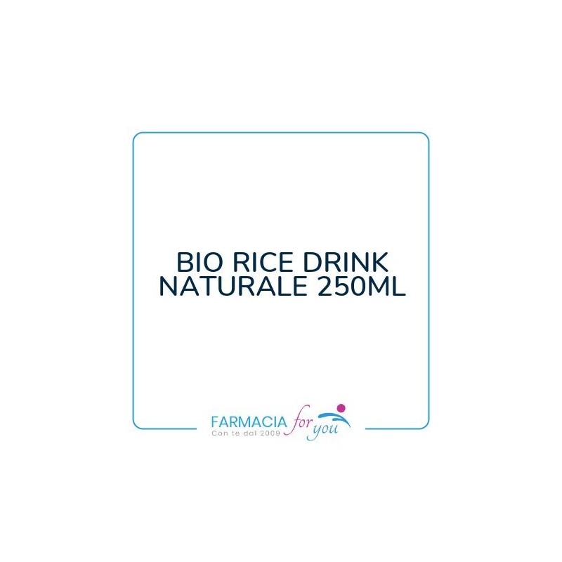 The Bridge - BIO RICE DRINK NATURALE 250ML