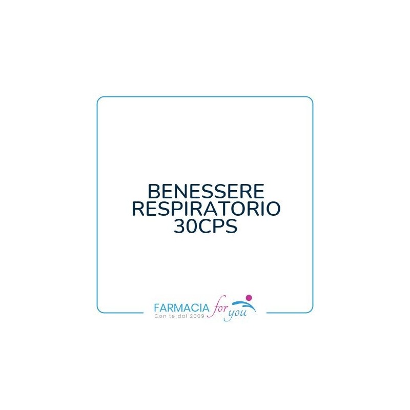 Laboratorio Dine srl - BENESSERE RESPIRATORIO 30CPS