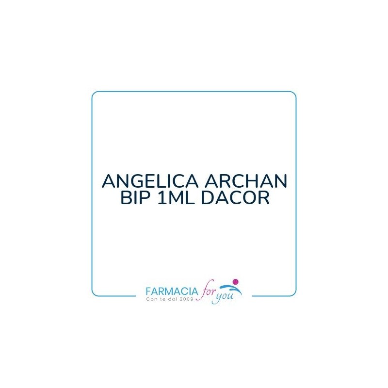 Herboris Orientis Dacor - ANGELICA ARCHAN BIP 1ML DACOR