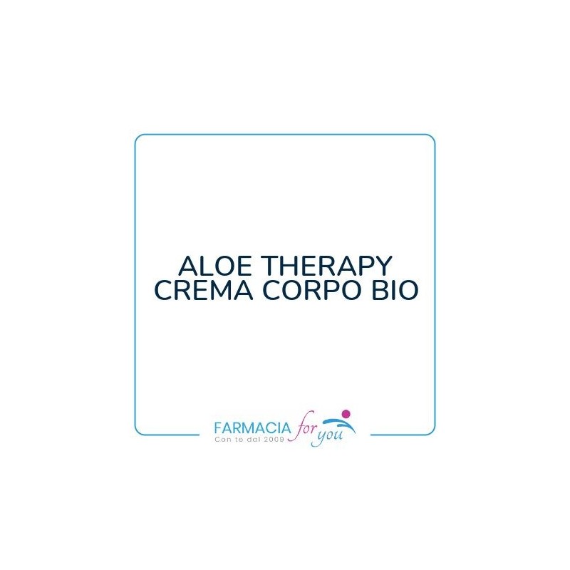 Dr. Taffi - ALOE THERAPY CREMA CORPO BIO
