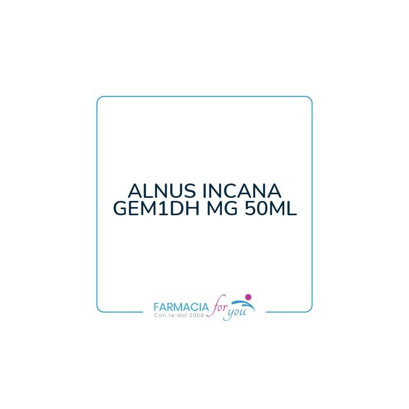 Natursimul di Dossi R.&C snc - ALNUS INCANA GEM1DH MG 50ML