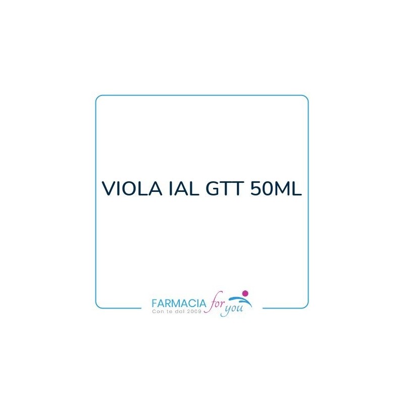 Natursimul di Dossi R.&C snc - VIOLA IAL GTT 50ML