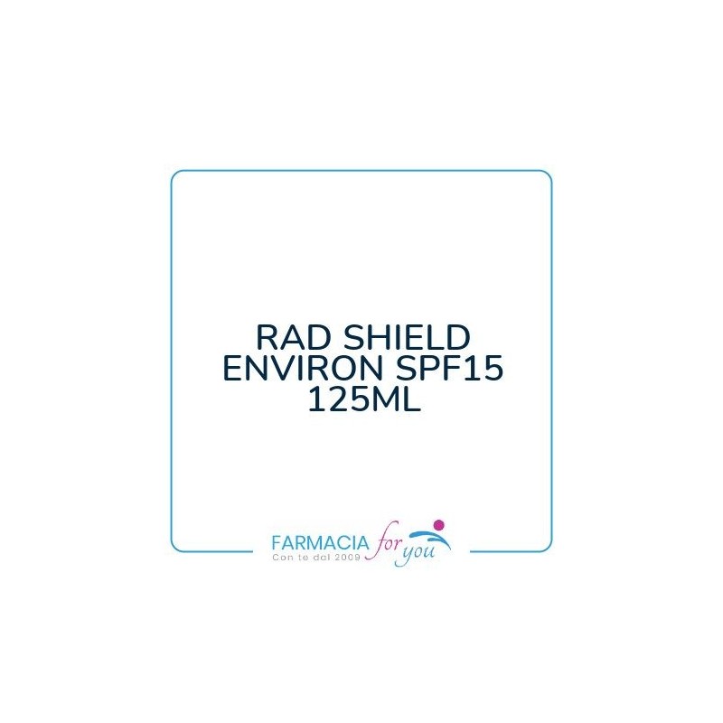 Esteteam srl - RAD SHIELD ENVIRON SPF15 125ML