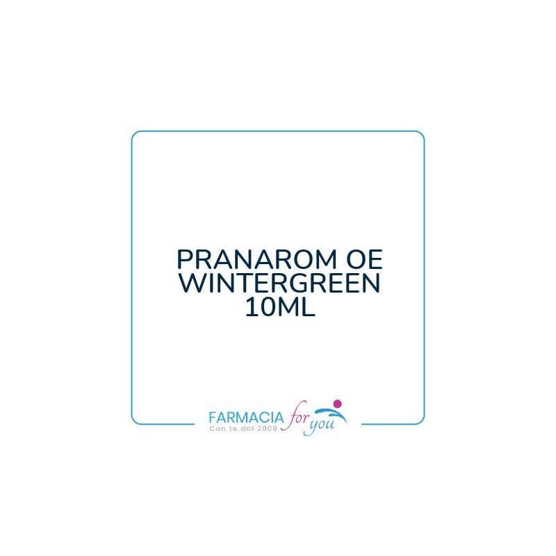Herbalgem Italia srl - PRANAROM OE WINTERGREEN 10ML