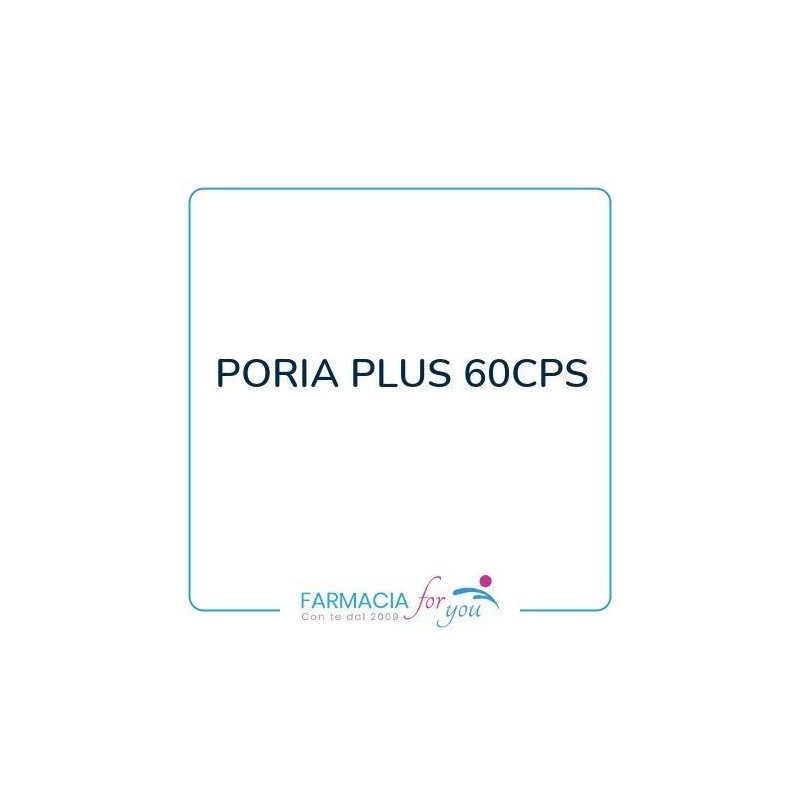 Farmacia Legnani Dr. De Zanetti - PORIA PLUS 60CPS