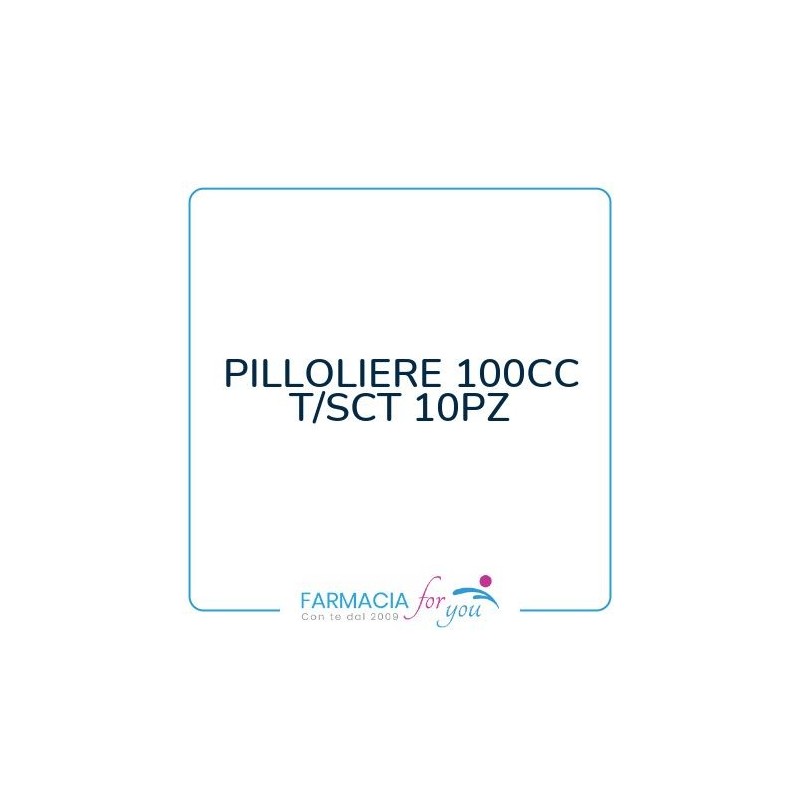 Fagron Italia - PILLOLIERE 100CC T/SCT 10PZ