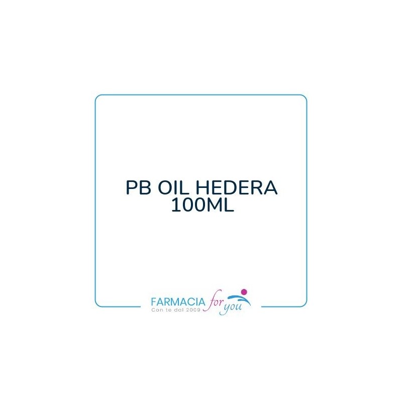 Pb Progetto Benessere S - PB OIL HEDERA 100ML
