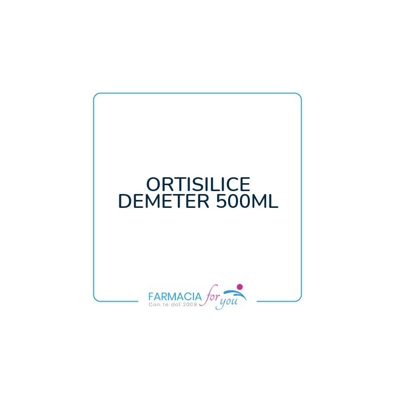 Herbalgem Italia srl - ORTISILICE DEMETER 500ML