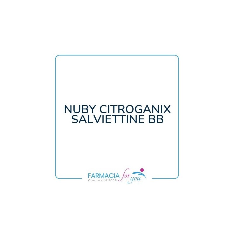 Nuby-new Valmar B. V. B. A. - NUBY CITROGANIX SALVIETTINE BB