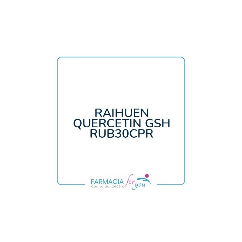 Natur-farma - RAIHUEN QUERCETIN GSH RUB30CPR