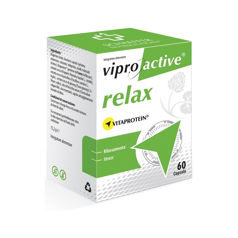 Schaeffer Nutrac. Italia - Schaeffer Nutrac. Italia Viproactive Relax 60 Capsule