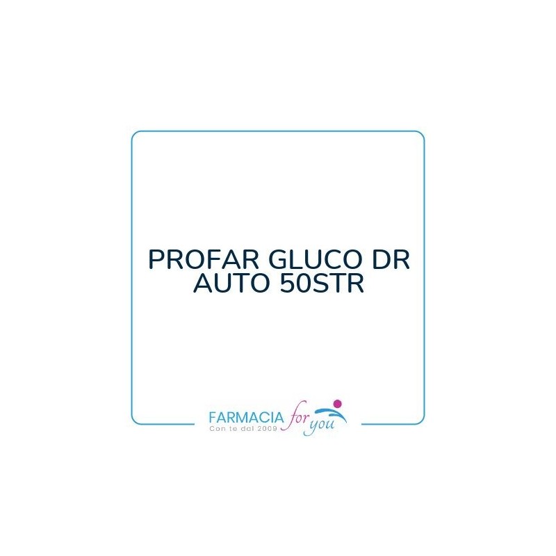 Federfarma. Co - PROFAR GLUCO DR AUTO 50STR