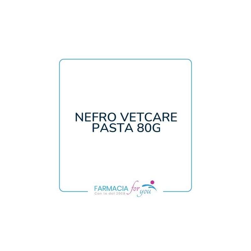 Eureka Vet Service - NEFRO VETCARE PASTA 80G