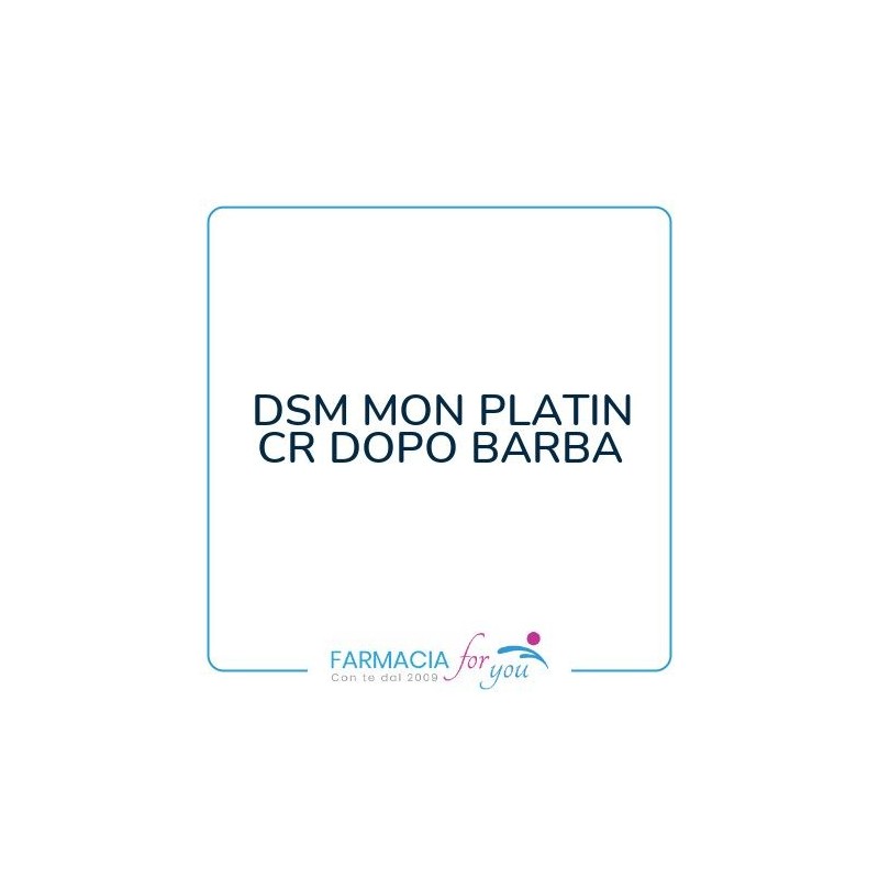 Dott. Isawi Di Isawi Mosa - DSM MON PLATIN CR DOPO BARBA