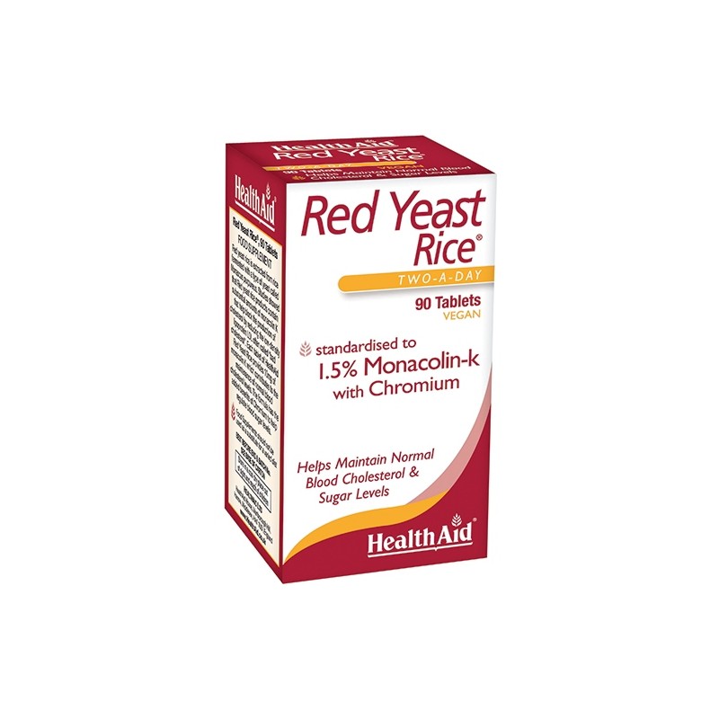 Healthaid Italia - Healthaid Italia Red Yeast Rice Riso Rosso 90 Compresse