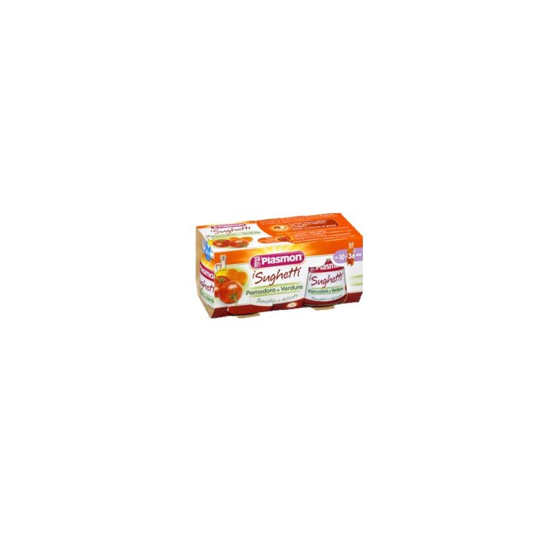 Plasmon - Plasmon Sughetto Pomodoro E Verdure 80 G X 2 Pezzi