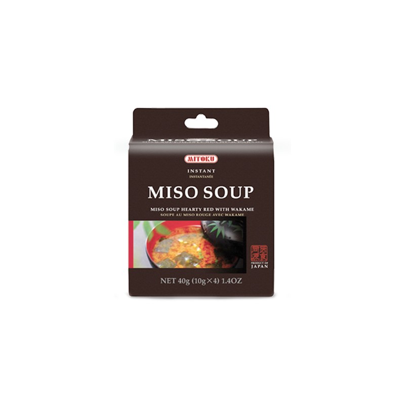 La Finestra sul Cielo - Biotobio Mitoku Zuppa Di Miso Istantanea Alle Alghe 4 Bustine Da 10 G L'una