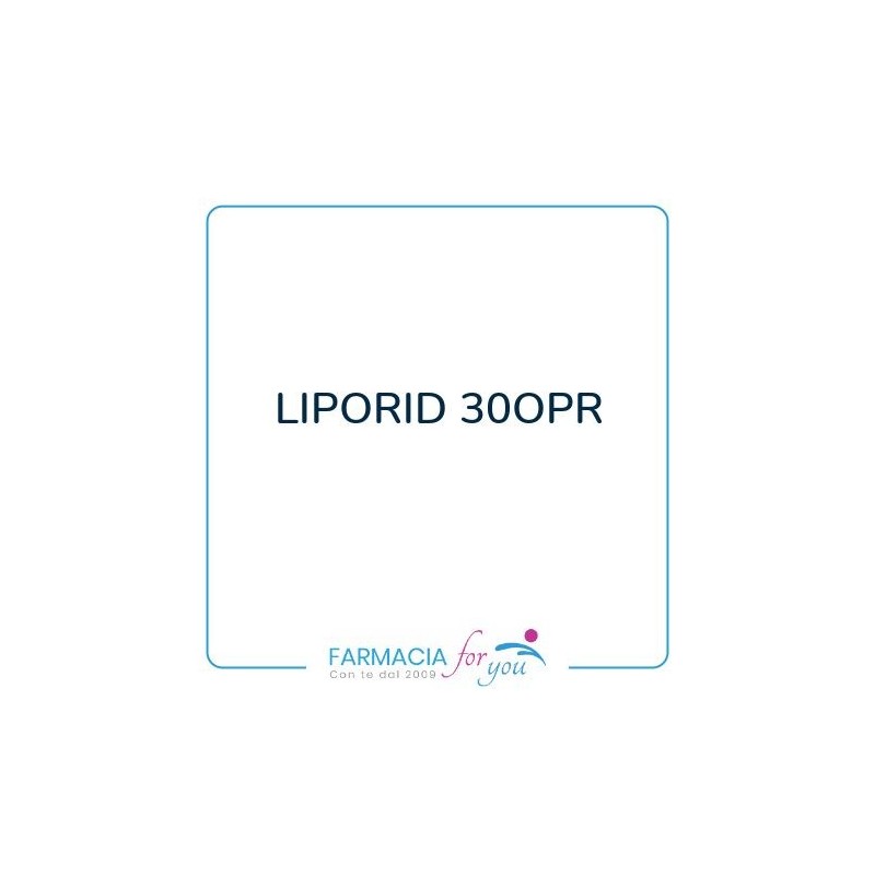 Pharmafit Agt Soc. Agricola - LIPORID 30OPR